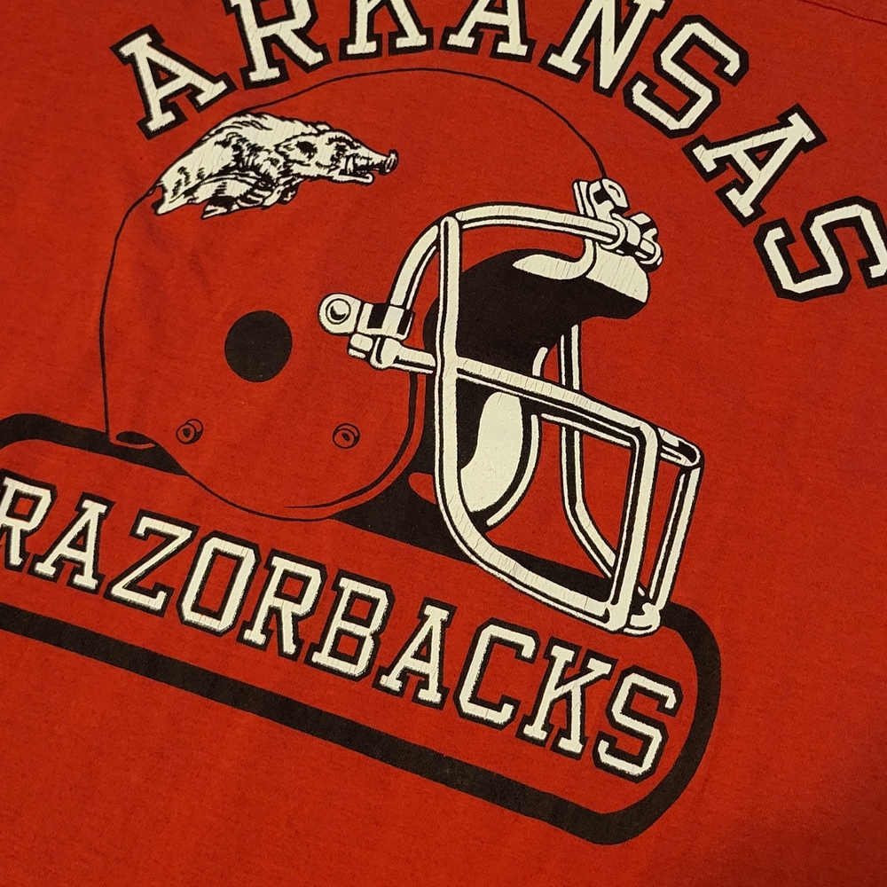 Arkansas Razorbacks MENS Red Shirt - Picture 2 of 4